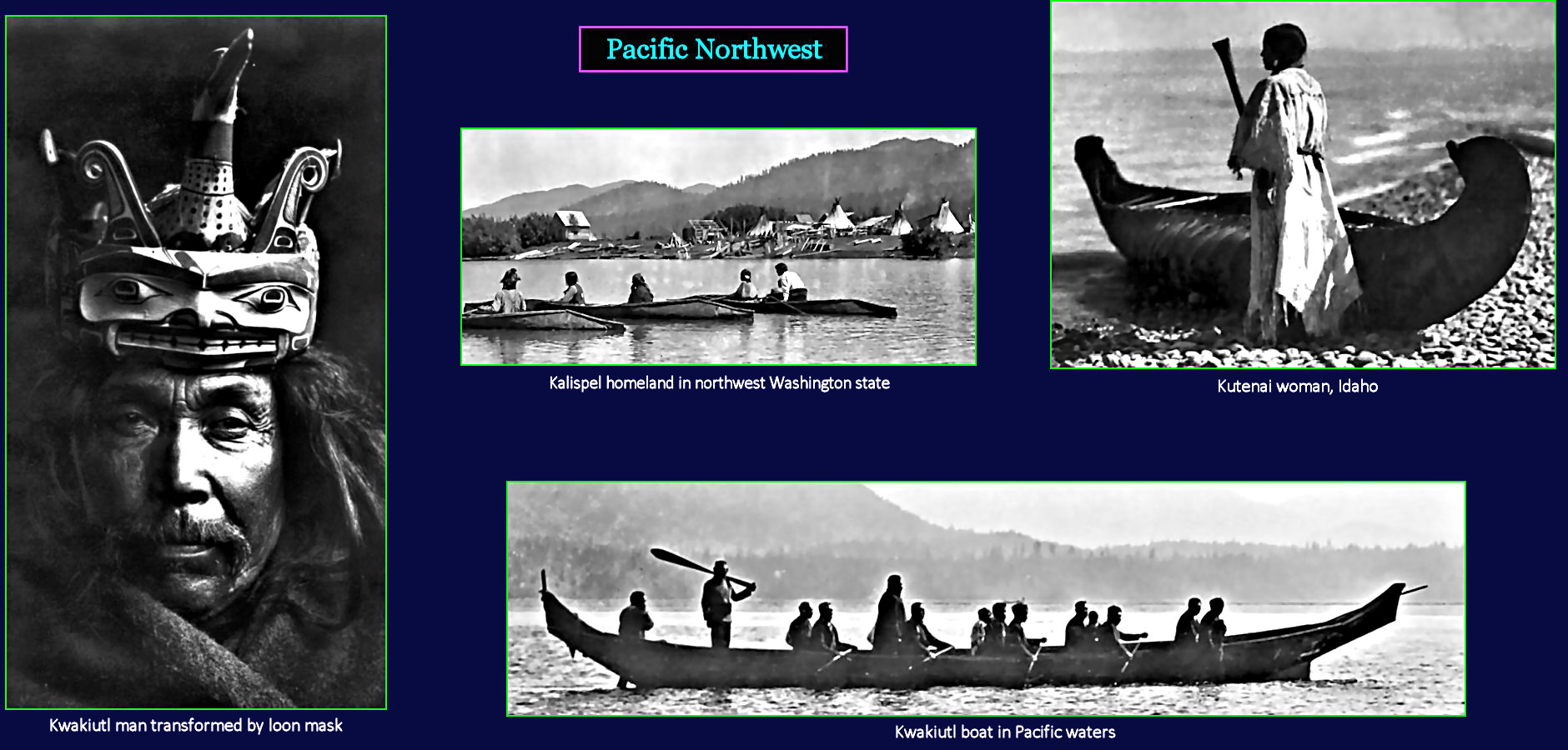 Pacific Northwest Indians, 1910
